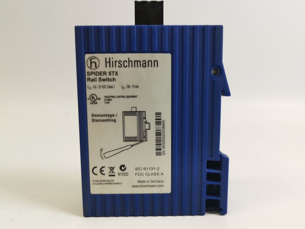 Hirschmann Spider 5TX Rail Switch