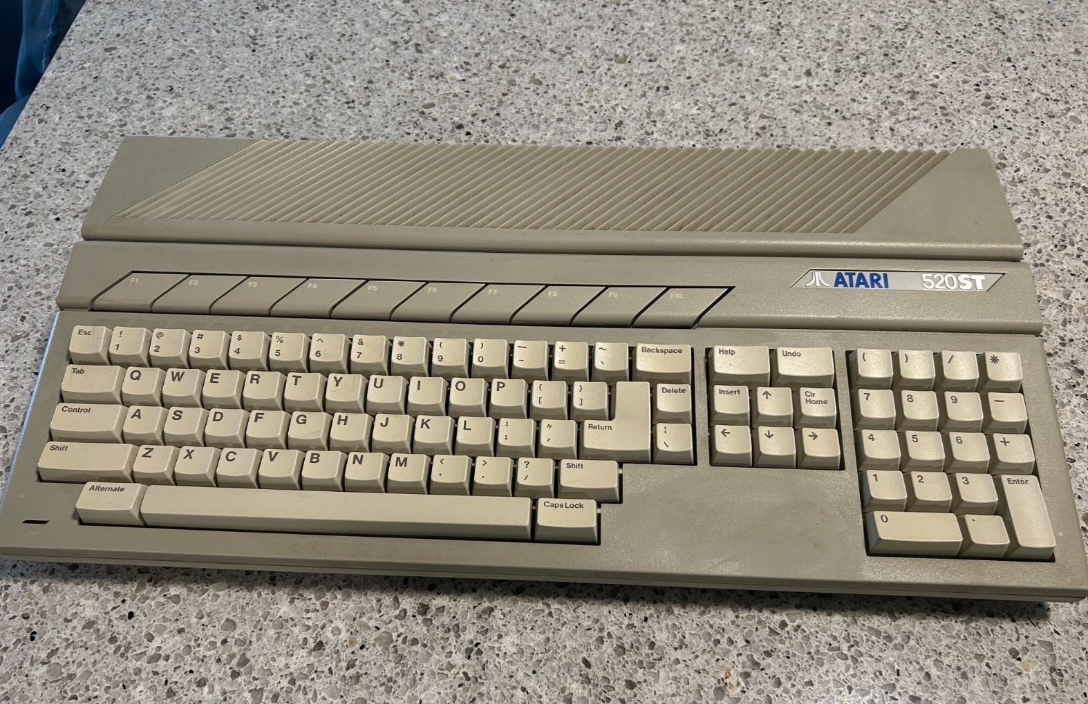 Atari 520ST Computer  Tested Working, w power supply, no cables