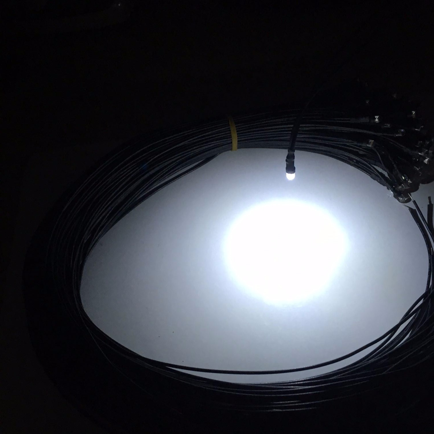 (10)8V-LED WIRES-COOL WHITE /SX-3800 SX-3900 SX-980 SX-1080 SX-3700 / QX Pioneer