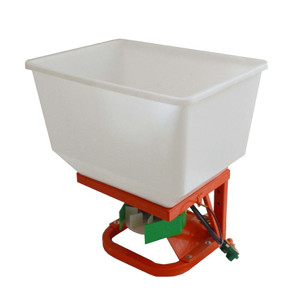 12V Electric Broadcast Spreader  Fertilizing Machine 265lb