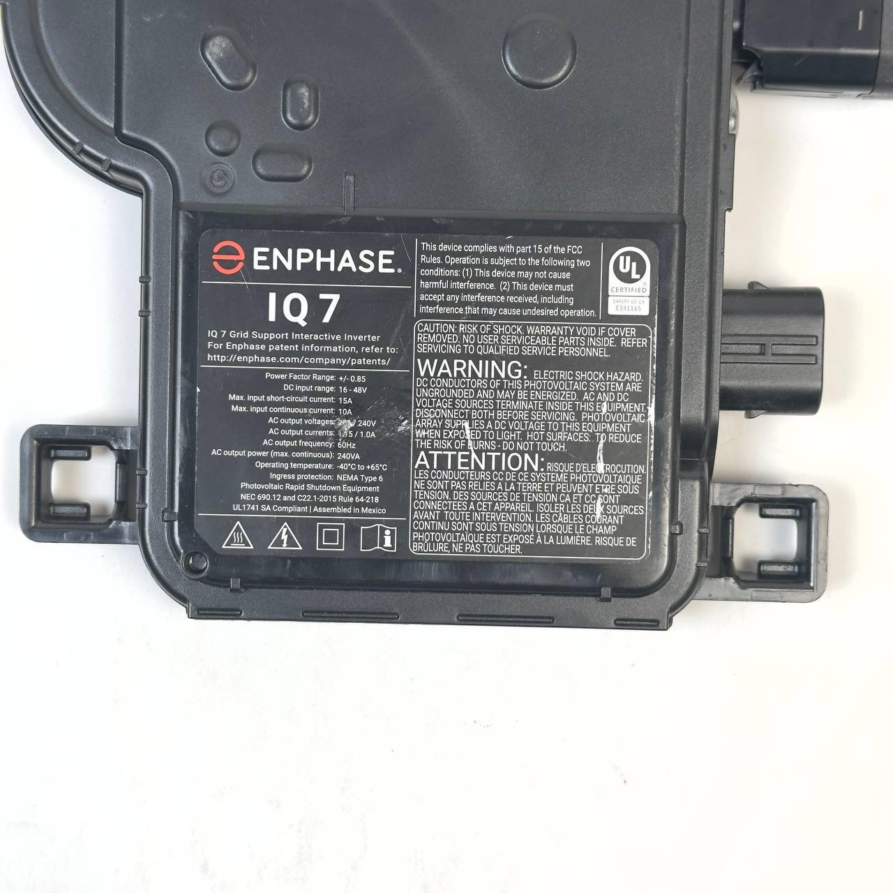 Enphase Solar Micro Inverter IQ7-60-2-US USED