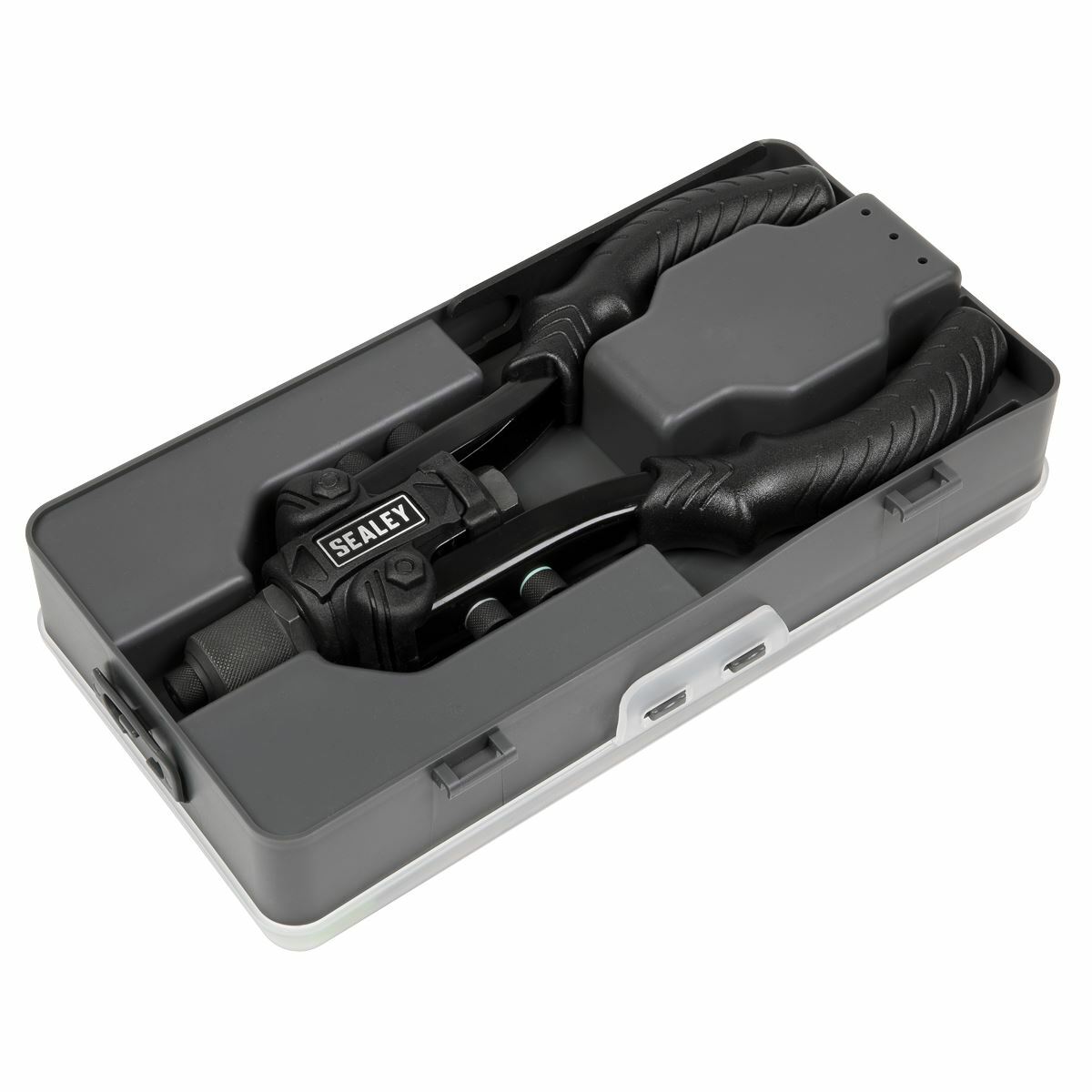 Sealey 2-in-1 Compact Riveter Heavy-Duty Nut Riveter Gun Tool