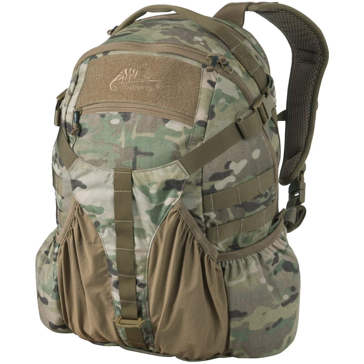 Helikon Raider Tactical Backpack Padded Military Travel MOLLE Rucksack MultiCam