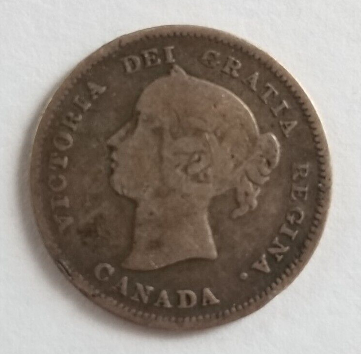 1899 5 Cent Canada Queen Victoria