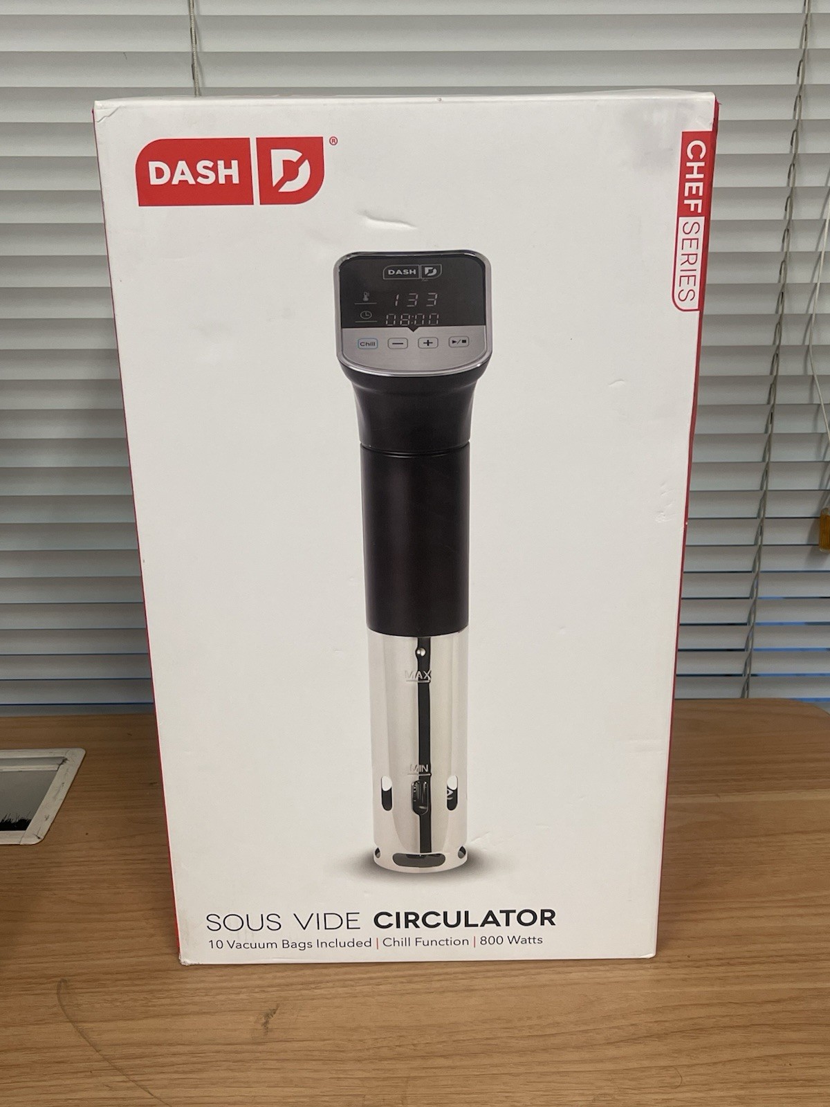 Dash Chef Series SOUS VIDE CIRCULATOR + Chill Function