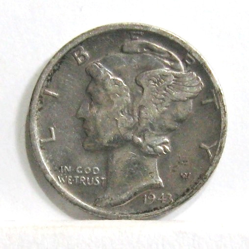 1943-S MERCURY DIME VF+++ Details. $1.75 ebay Shipping available to $20 value