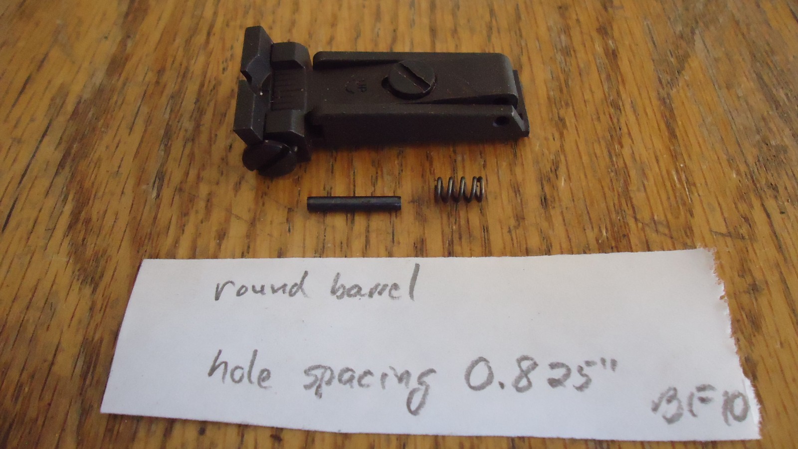 Thompson Center  Adjustable Rear Sight, Round Barrel