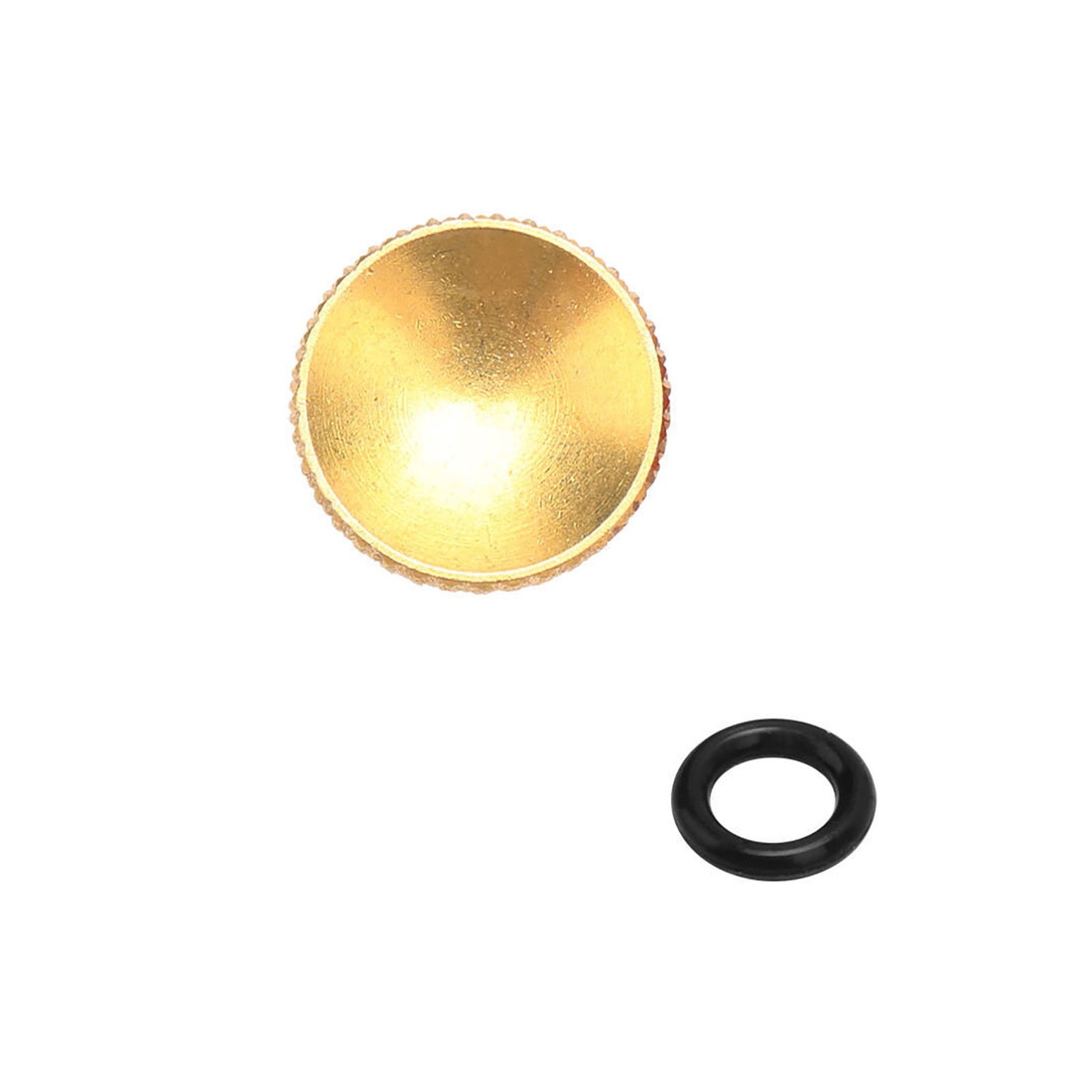 Gold Concave Shutter Release Button Rubber Ring For Olympus For Leica For Canon