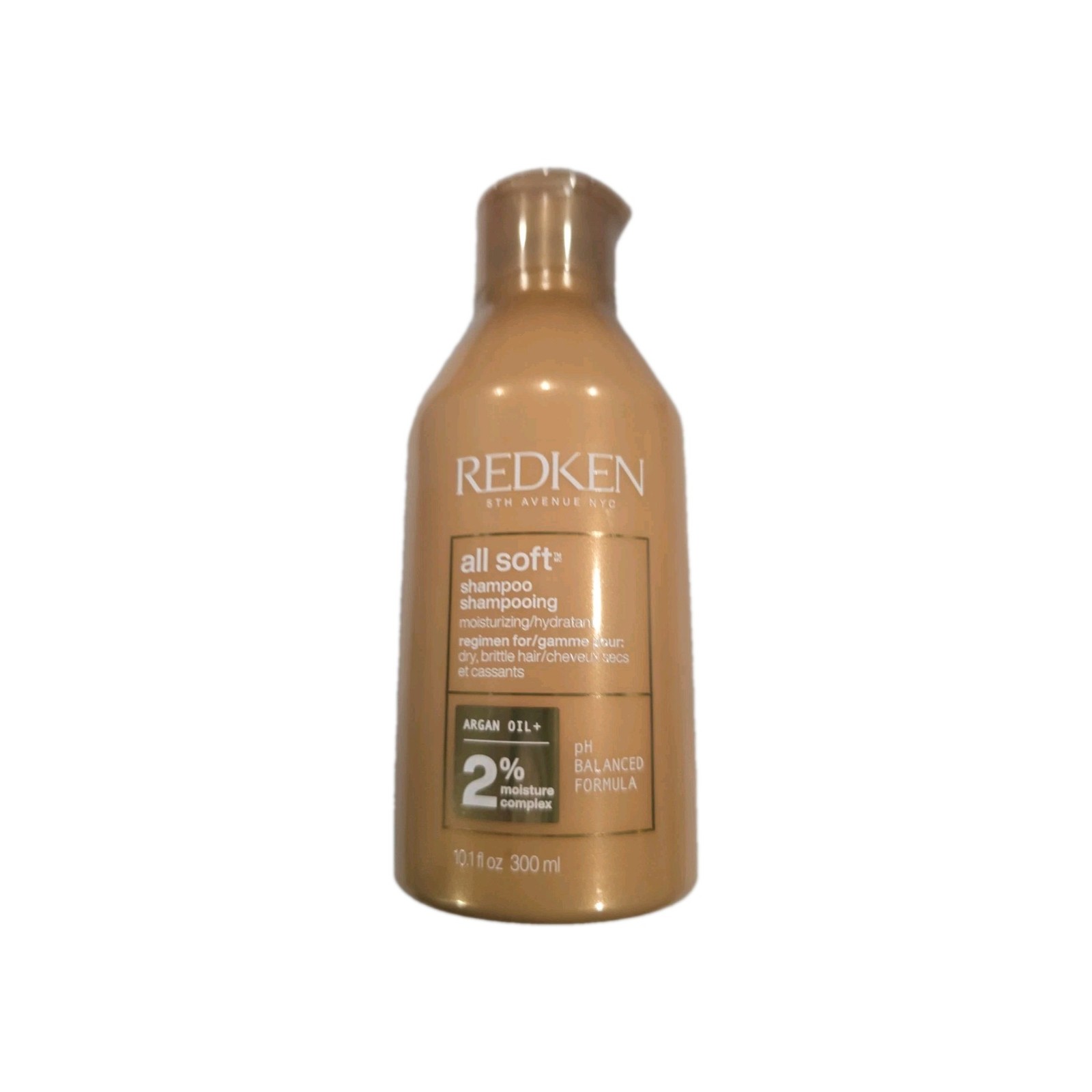 Redken All Soft Shampoo for dry, brittle, damaged hair  10oz FREE SHIPPING!