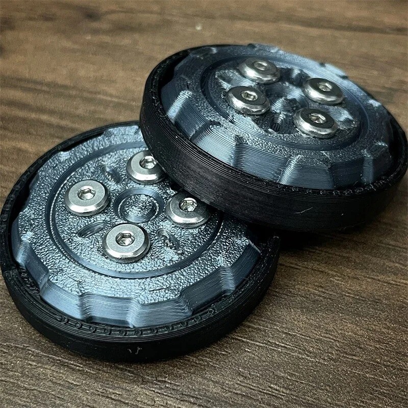 3D EDC Printing Gear Wheel Magnetic Fidget Clicker Fidget Toys ADHD Tool Gift