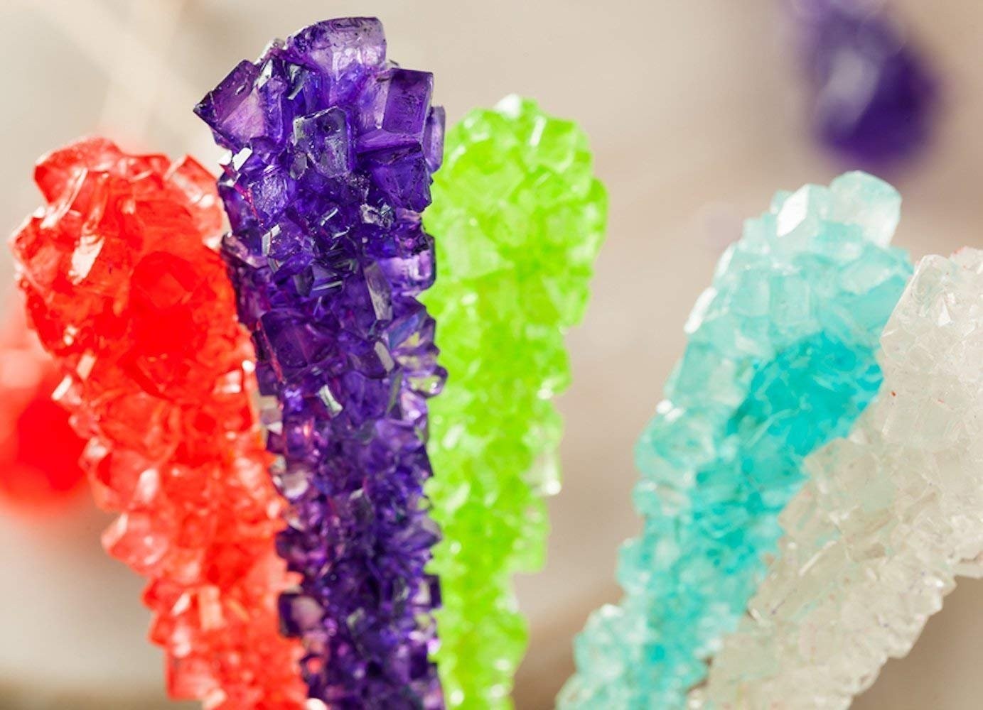 Extra Large Assorted Rock Candy Sticks - Perfect for Parties and Events