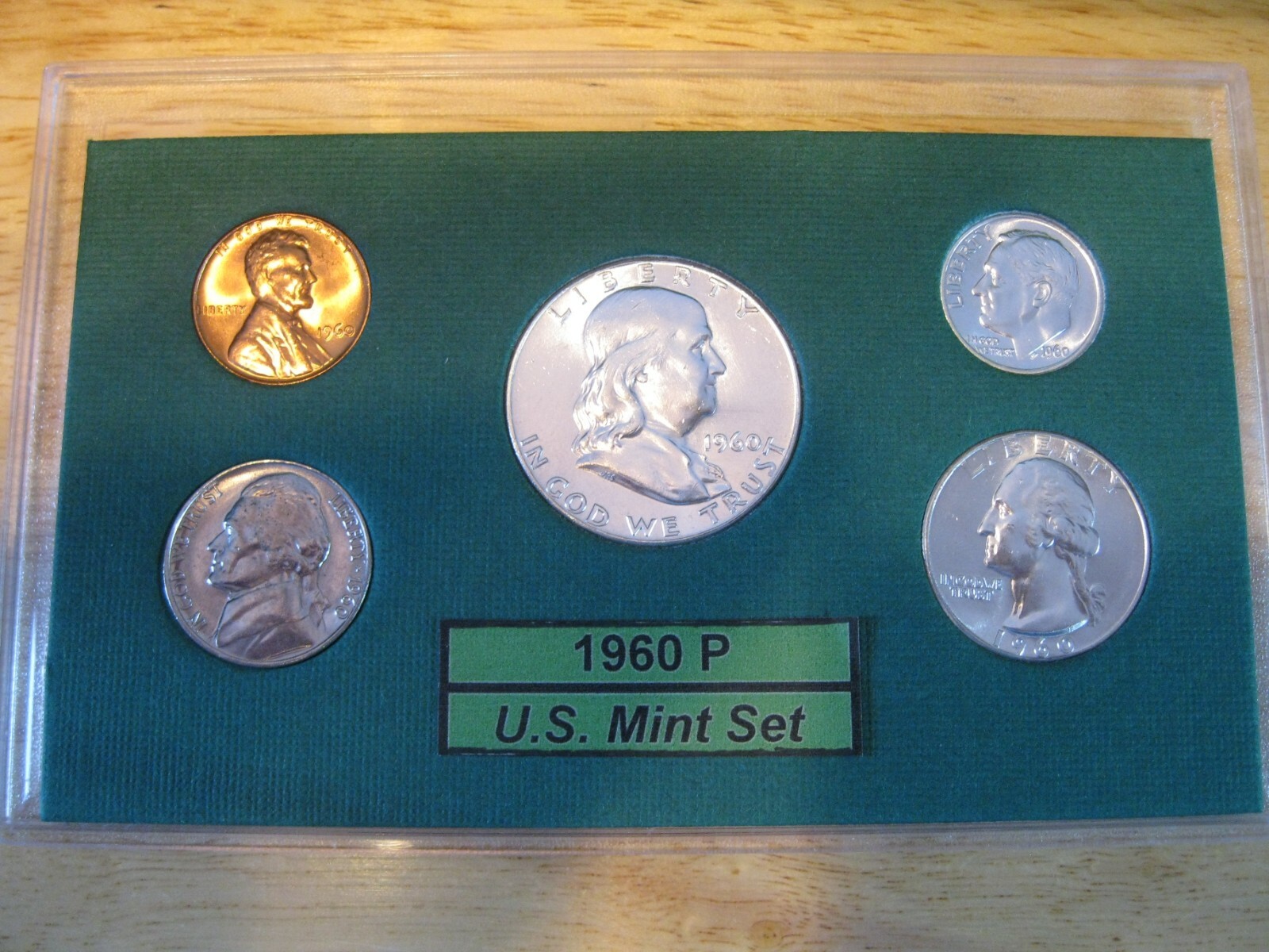 1960 P US Silver Mint Set Brilliant Uncirculated!