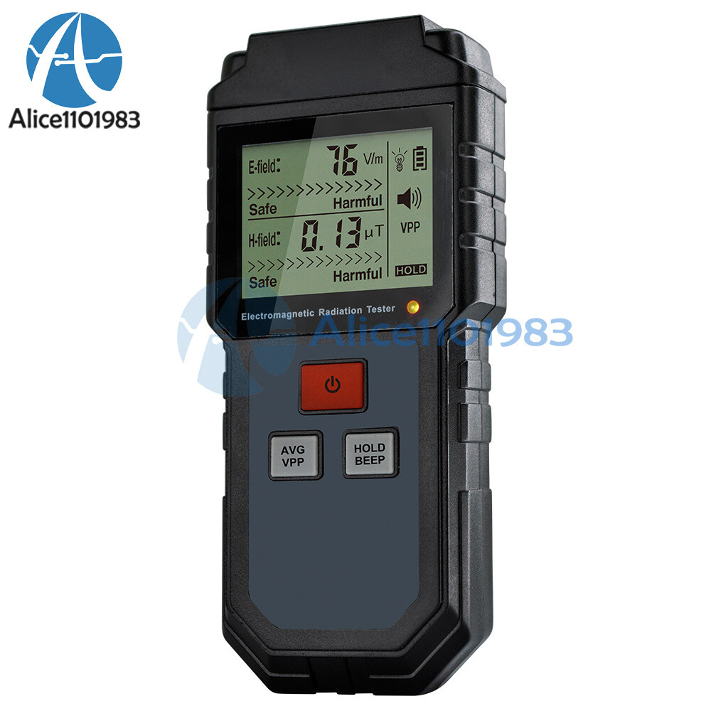 ET825 Electromagnetic Field Radiation Detector Tester Emf Meter Dosimeter Meter
