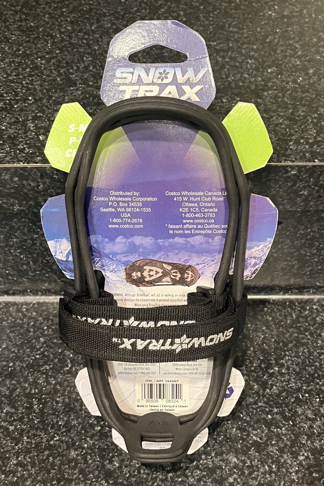 New Yaktrax Snow Trax Snow Ice Shoes S/P-M Small Medium M 3.5-7.5 W 5-9 US