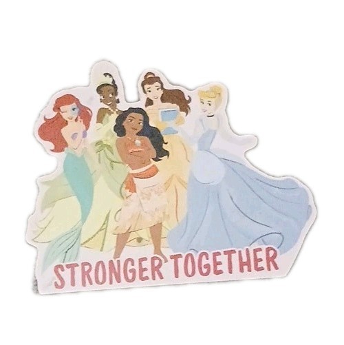 Stronger Together Disney Characters Wood Designed