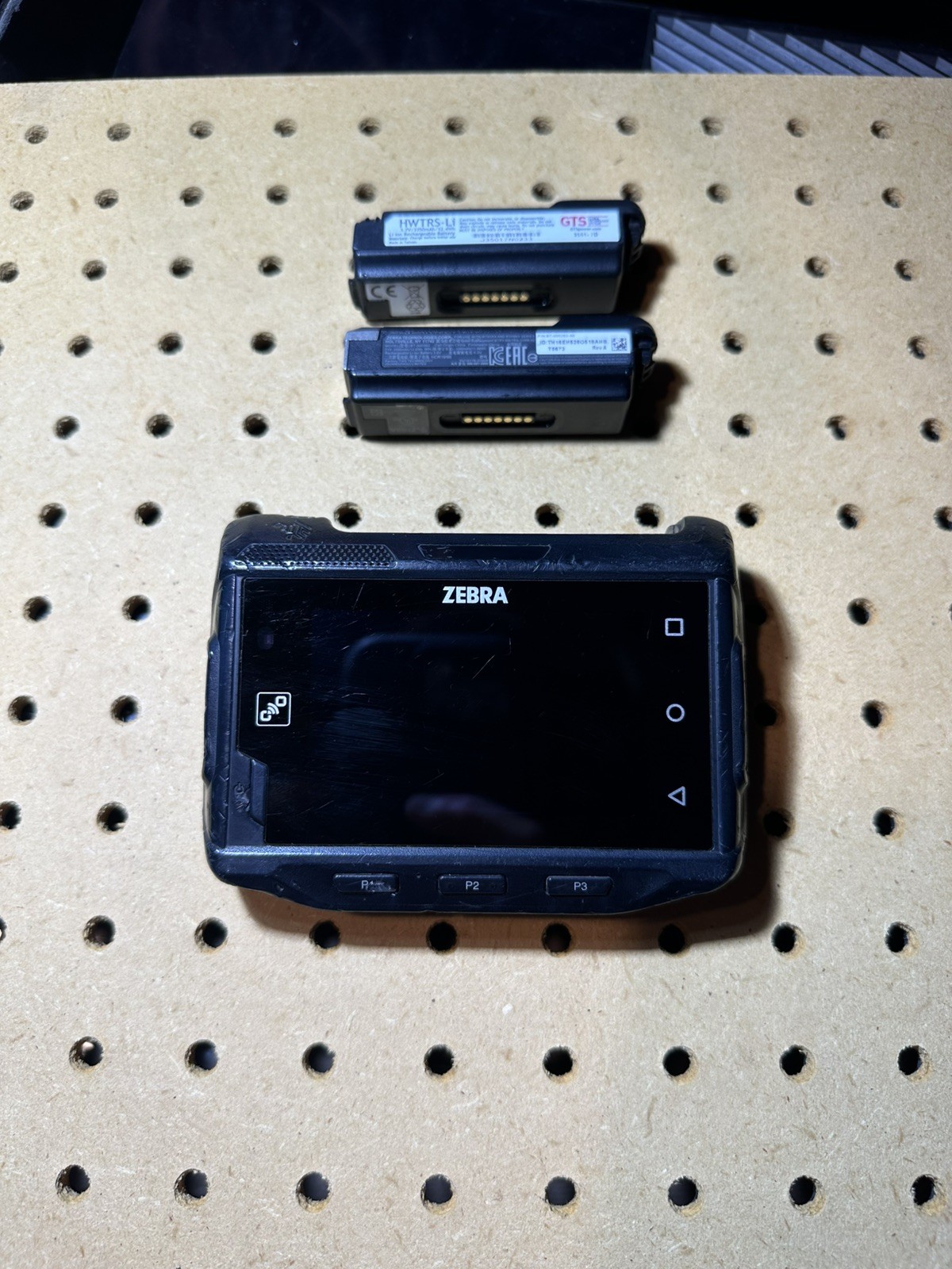 Zebra WT6000 Android Wrist Computer w/ (2) Batteries and Cradle WT60A0-TS0LEUS