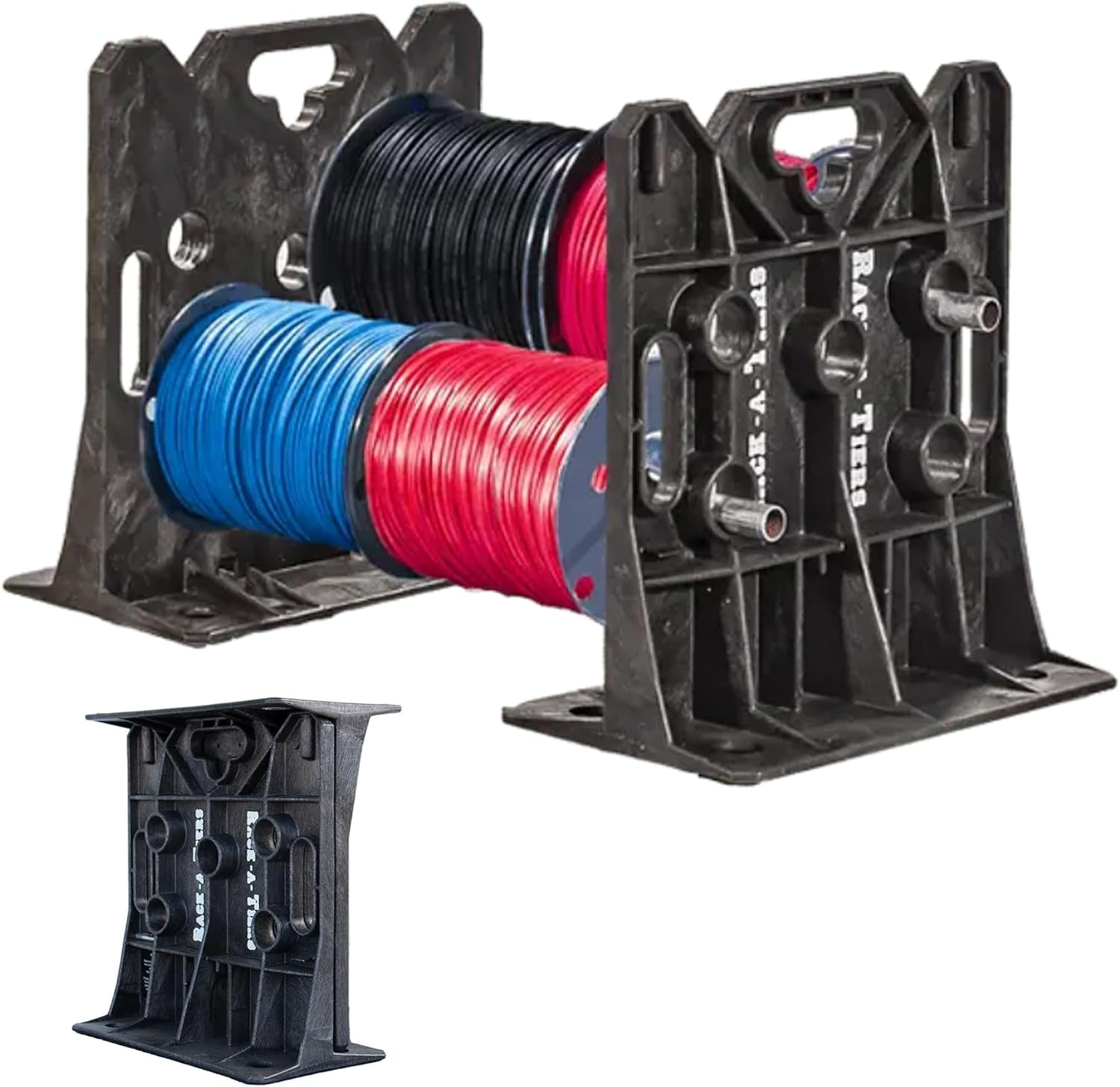 Rack-A-Tiers Wire Dispenser - Electrician'S Wire Spool Rack, Multi-Purpose Cable