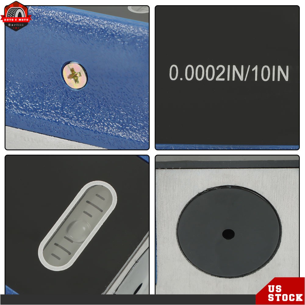 MASTER PRECISION LEVEL 8" FOR MACHINIST TOOL 0.0002''/10''