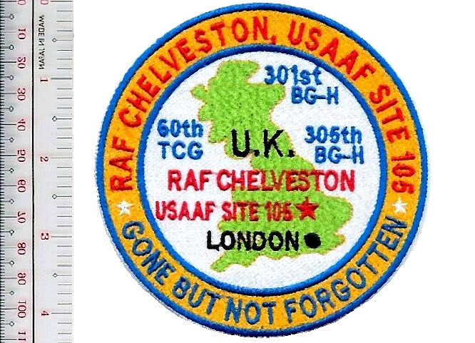 US Air Force England RAF Chelveston & Air Force Site 105 1940 to 1962 NO TARIFF