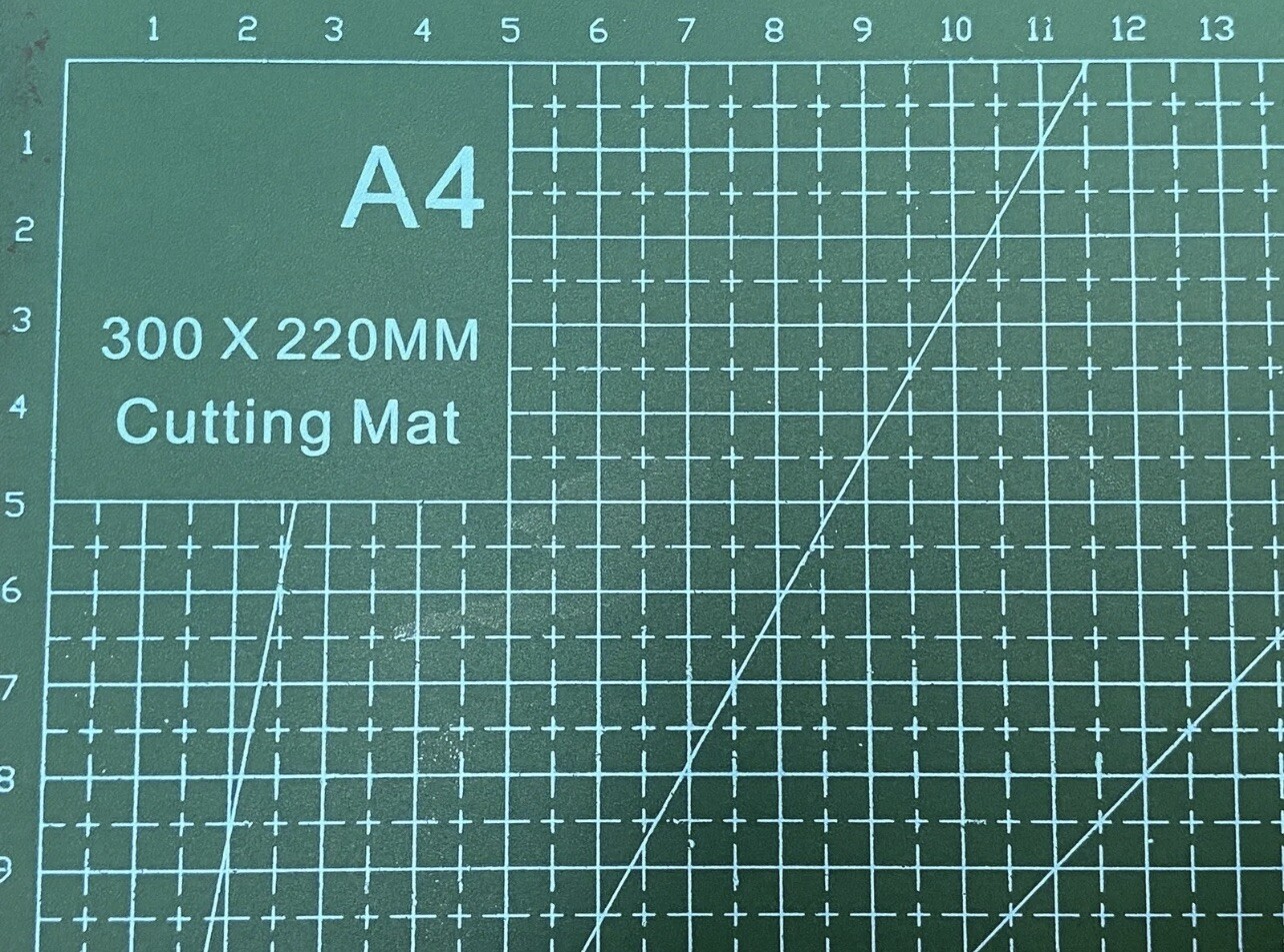 Modeler’s Craft Tool Bending CUTTING MAT (A4 SIZE/GREEN) For Model Building