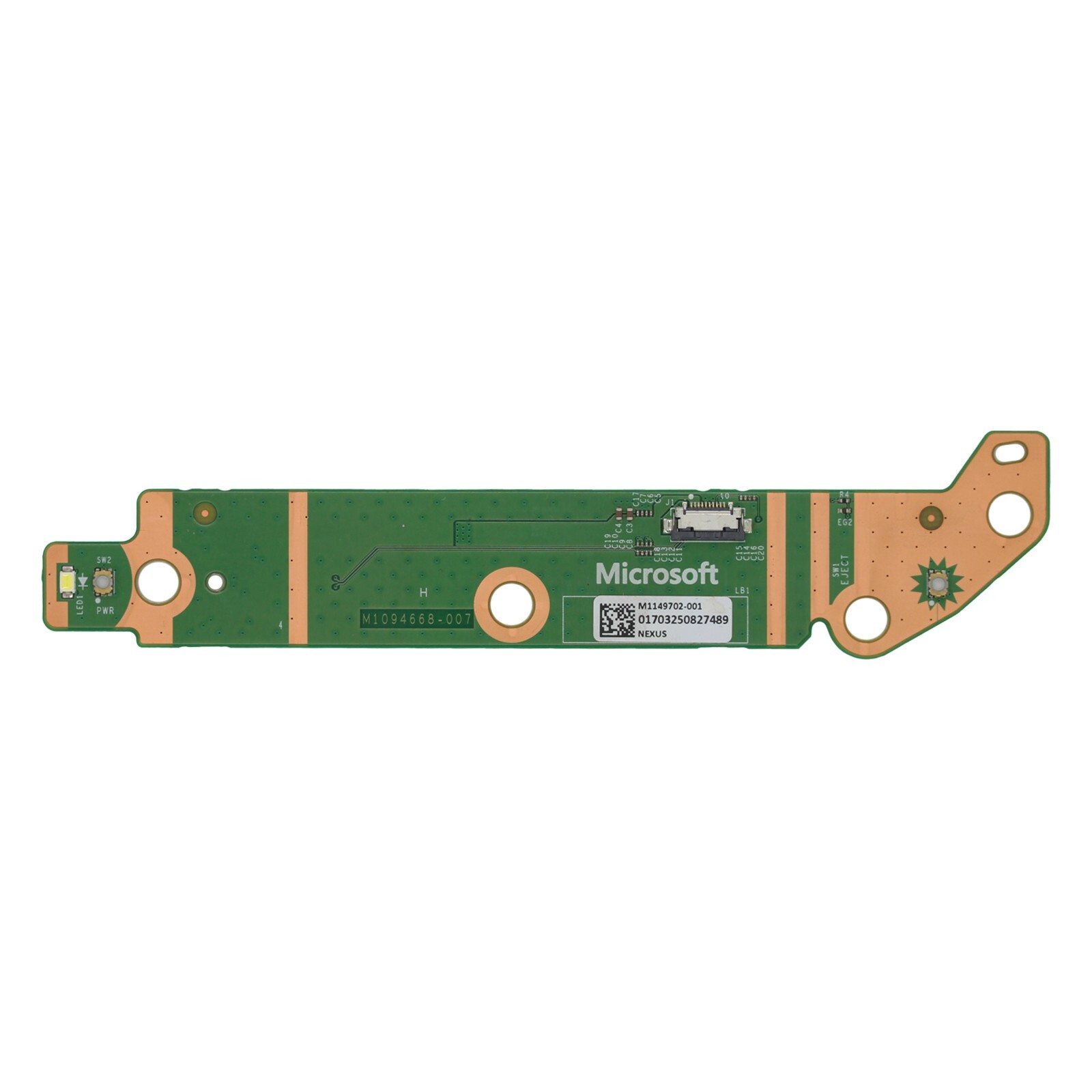 For Xbox Series X Power Eject Button +LED Board Flex Cable Ribbon Replacement