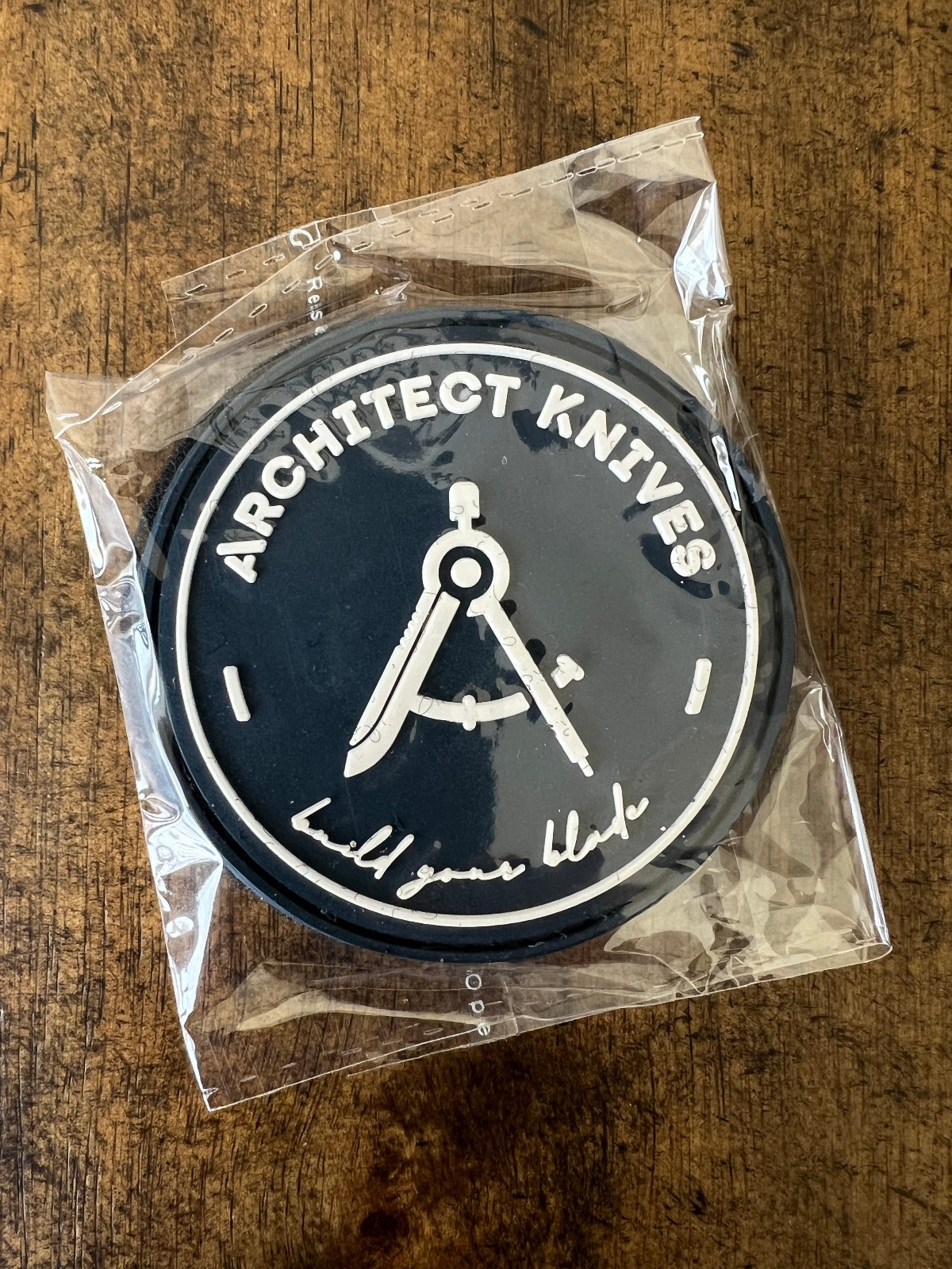 Architect Knives Morale Patch *NEW IN BAG*