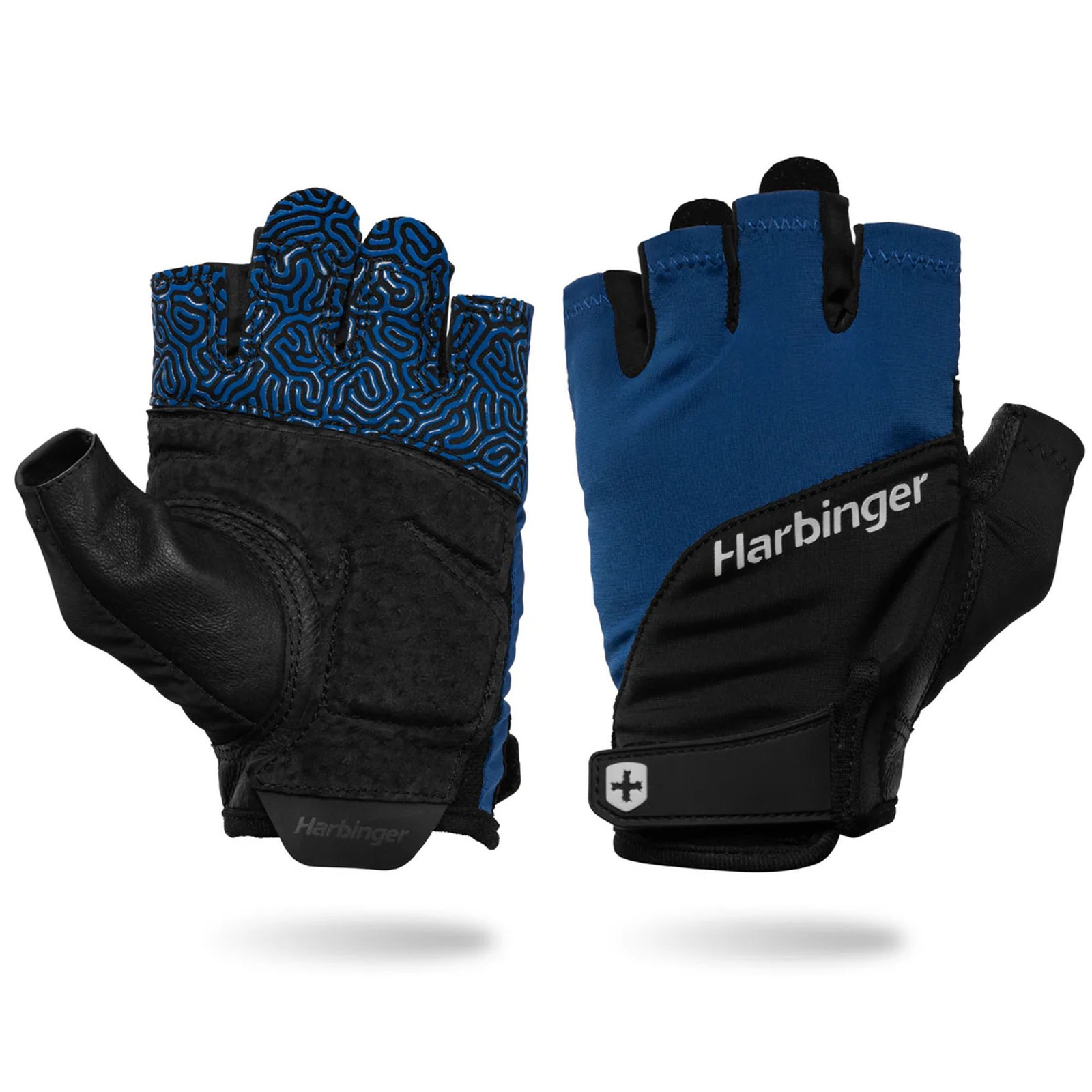 Harbinger Men's Training Grip Gloves 3.0 - Blue