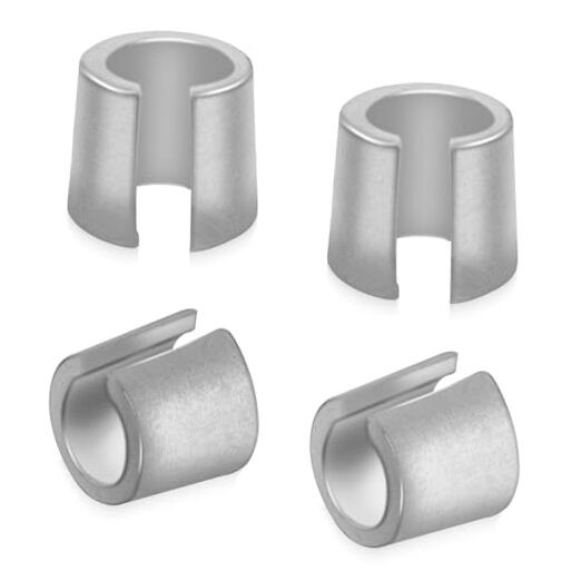 2 Pairs Battery Terminal Shim, Lead Battery Post Shims Negative Positive Posts