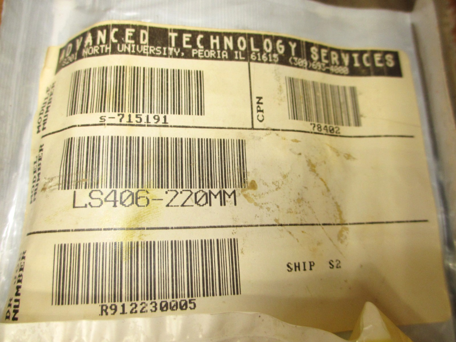 Heidenhain LS406-220MM *USED REPAIRED* Linear Encoder 220mm 310 110 41