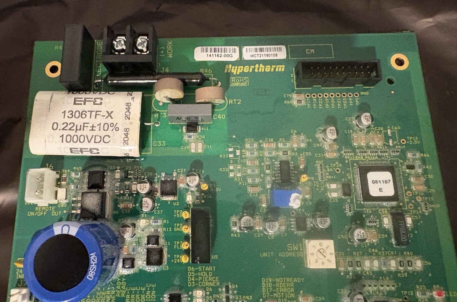 Hypertherm PC Board PLC 141160 CONTROL BOARD