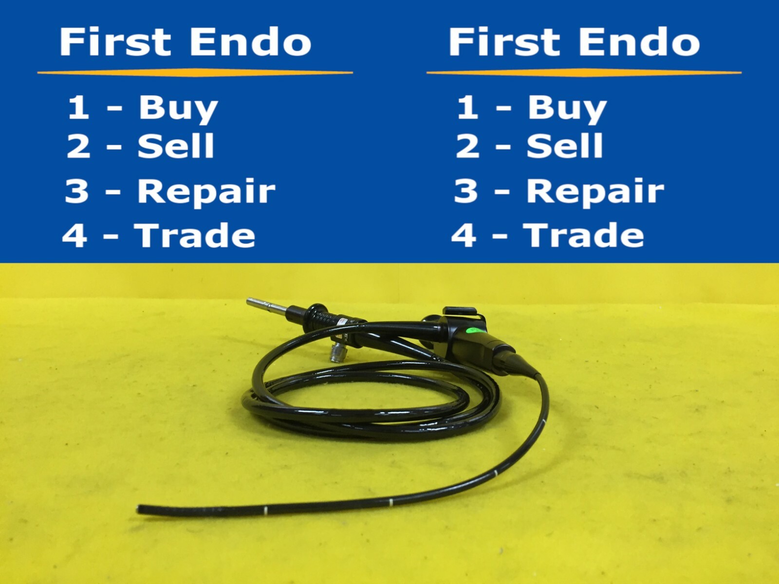 Olympus ENF-P3 Rhinolaryngoscope Endoscope Endoscopy (1982-S66)_