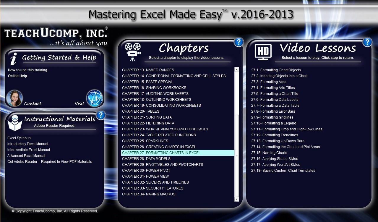 Learn MICROSOFT OFFICE PRO 2016/2013 Training Tutorial DVD & Digital Courses