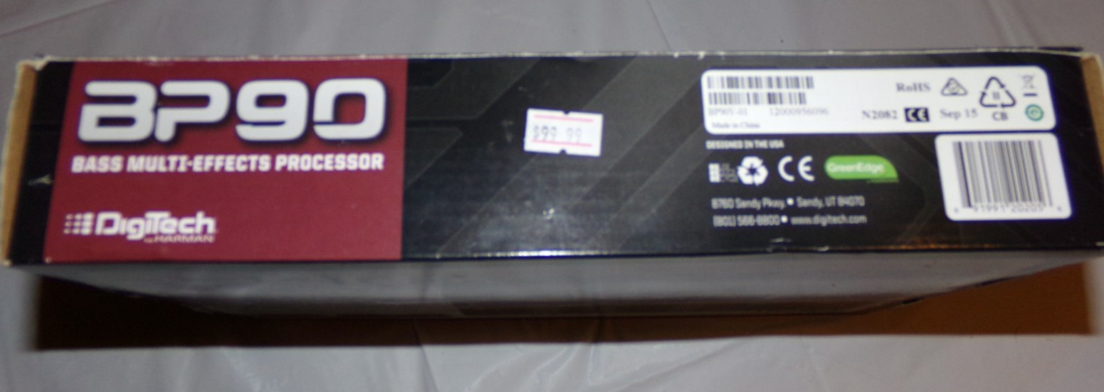 DigiTech BP 90 Bass Multi-Effects Processor w/ Power Supply