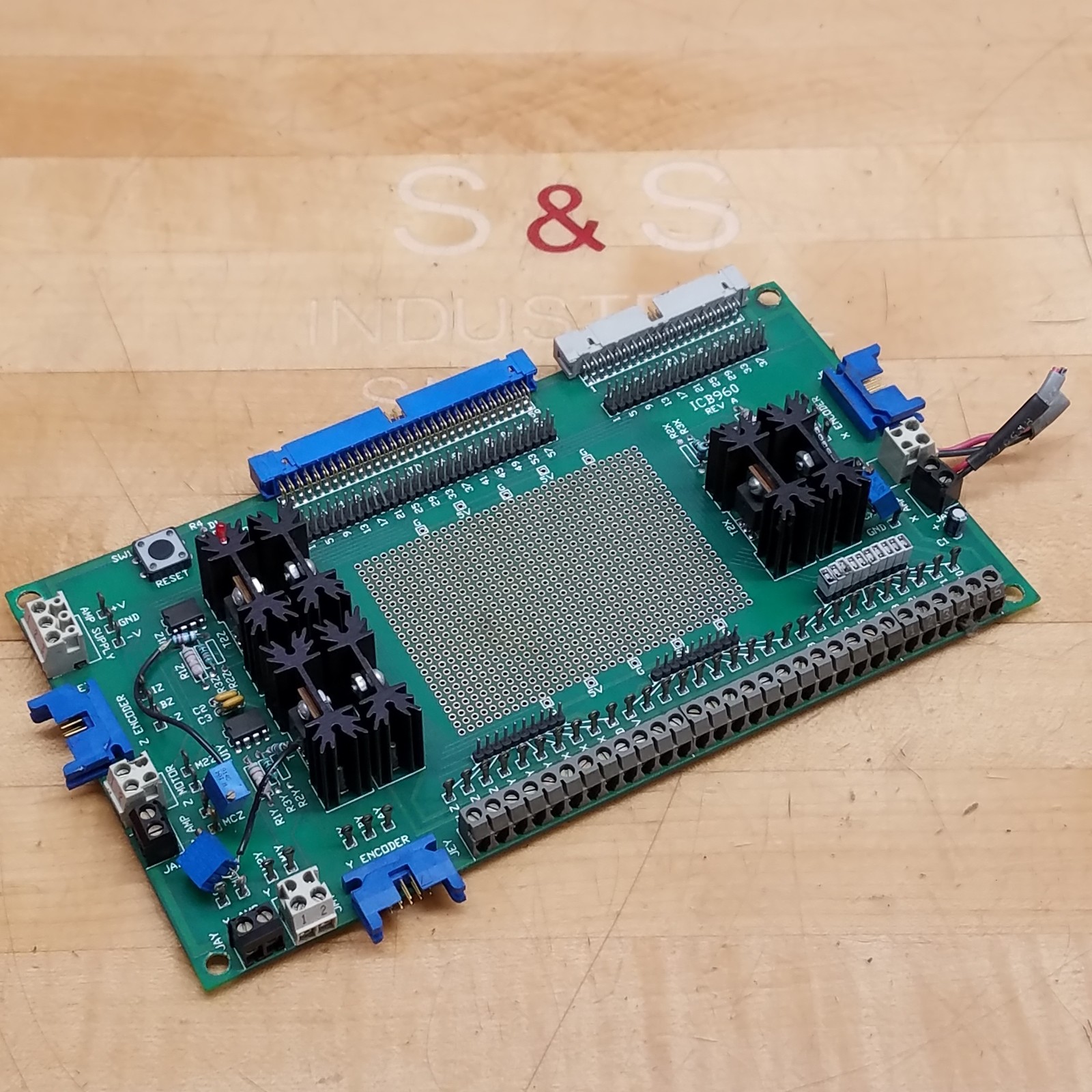 Teltec 01V 3596 Circuit Board, ICB960 Rev A, P-2040 - USED