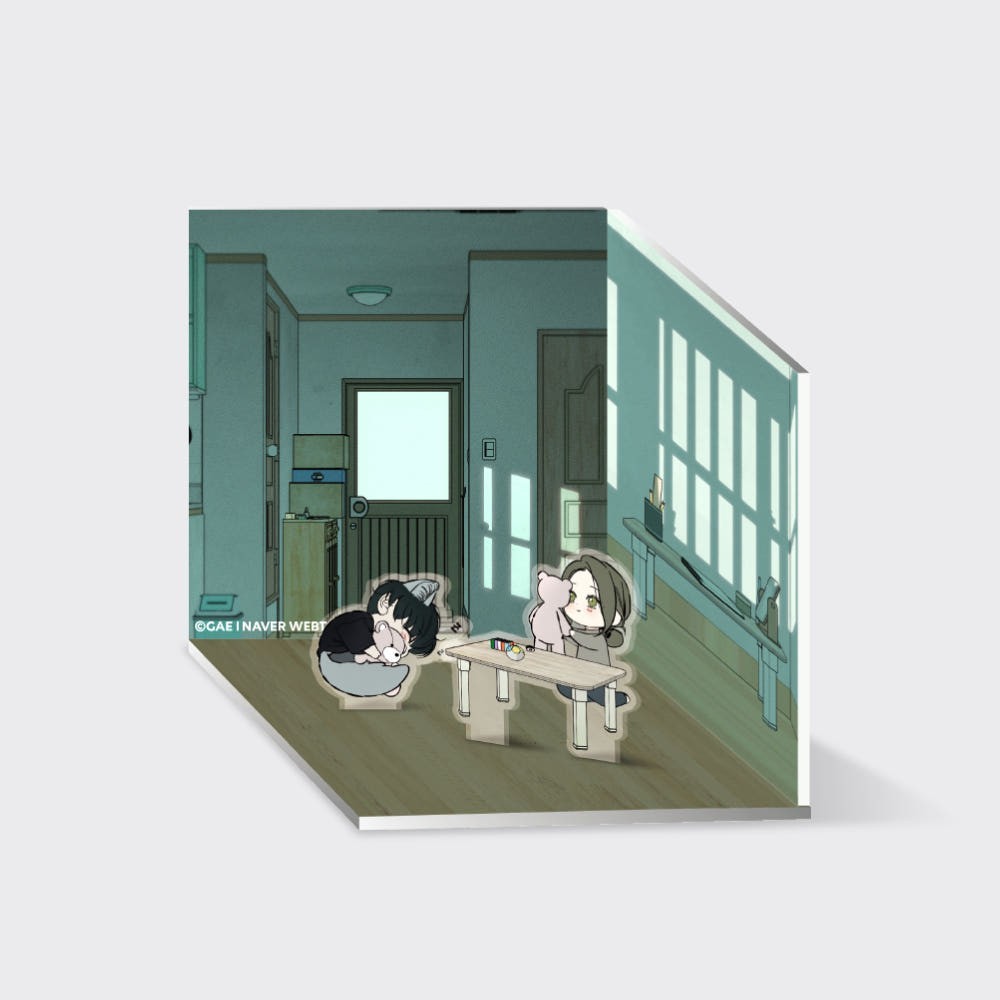 Webtoon MD [ Tears on a Withered Flower ] Diorama Acrylic Stand (WTFRD422)