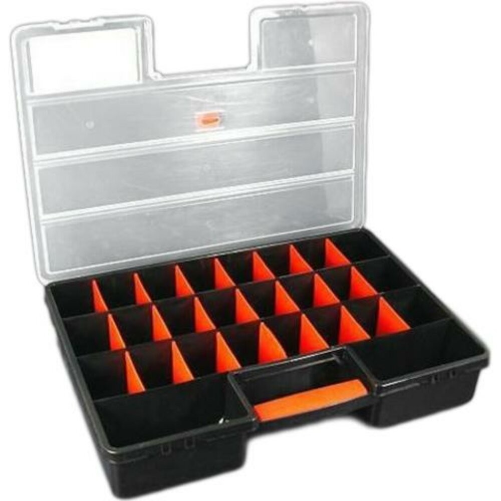 26 Compartment Plastic Storage Box for Beads Watch Parts