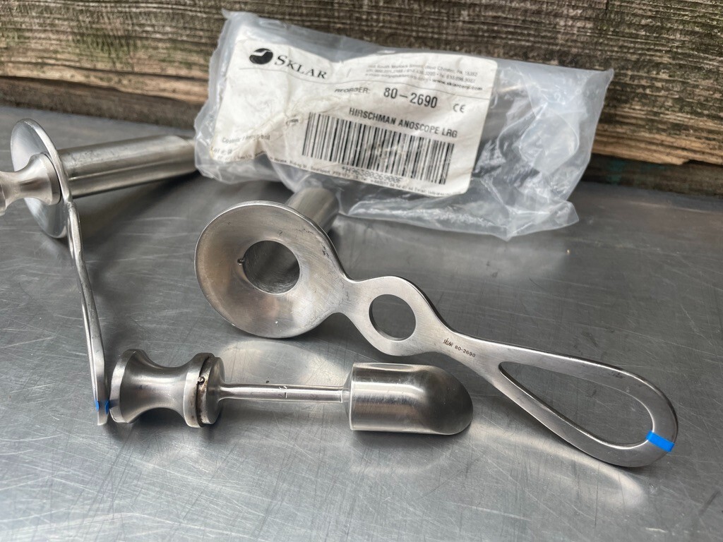 Sklar Hirschman Anoscope Rectum Hemicolectomy Surgical Instrument 80-2690