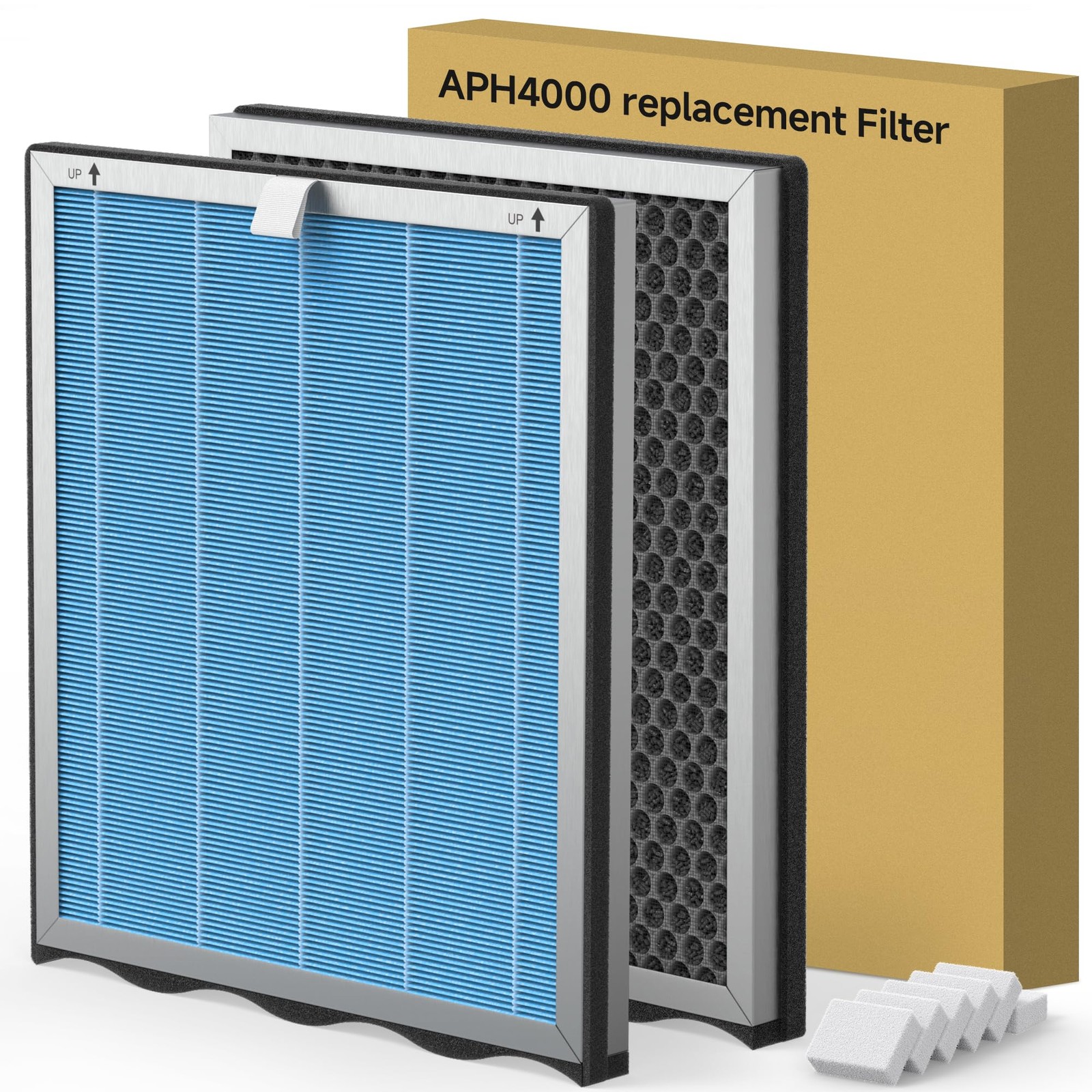 XBWW APH4000 Filter Blue 2 Pack