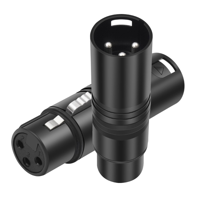 3Pin Adapters Coupler for Mixing Consoles Power Home Theater Systems