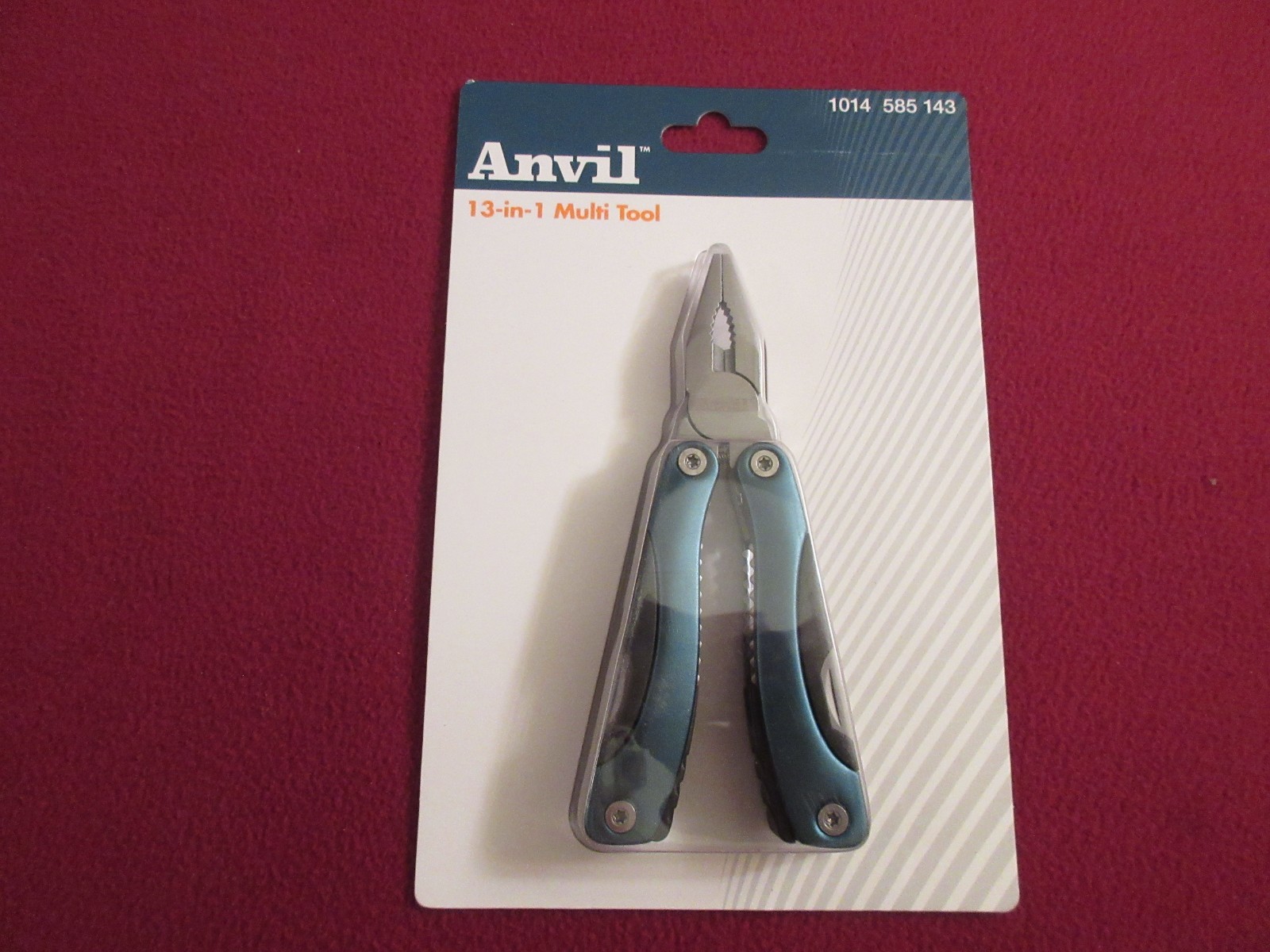 ANVIL  13-IN-1 MULTI-PLIERS TOOL + 13-IN-1 COMPACT TOOL STAINLESS STEEL