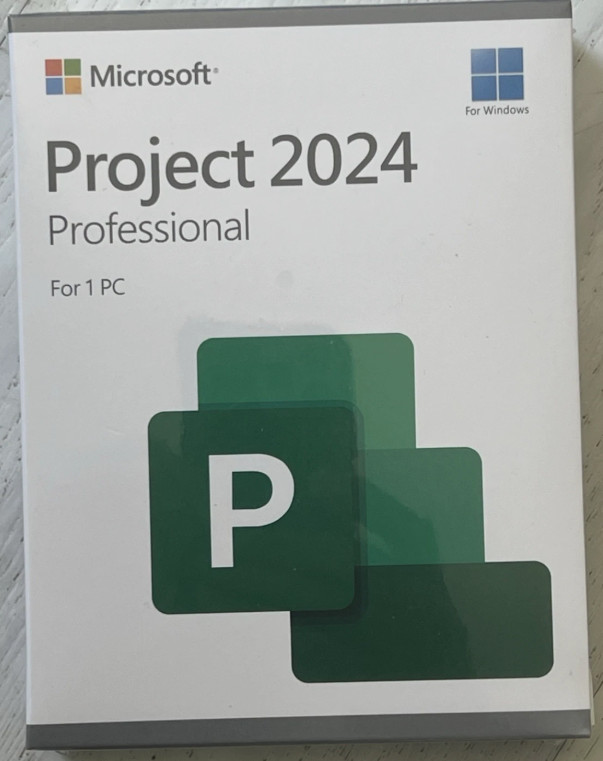 Microsoft Project 2024 Professional USB With Lifetime License Key 1 PC Sealed