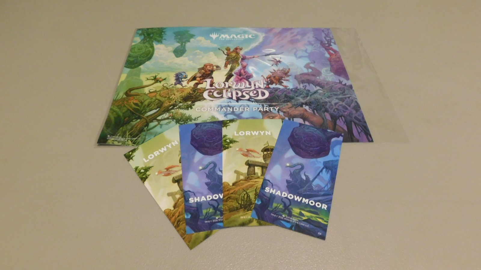 Magic the Gathering Commander Party Aids- Lorwyn Eclipsed