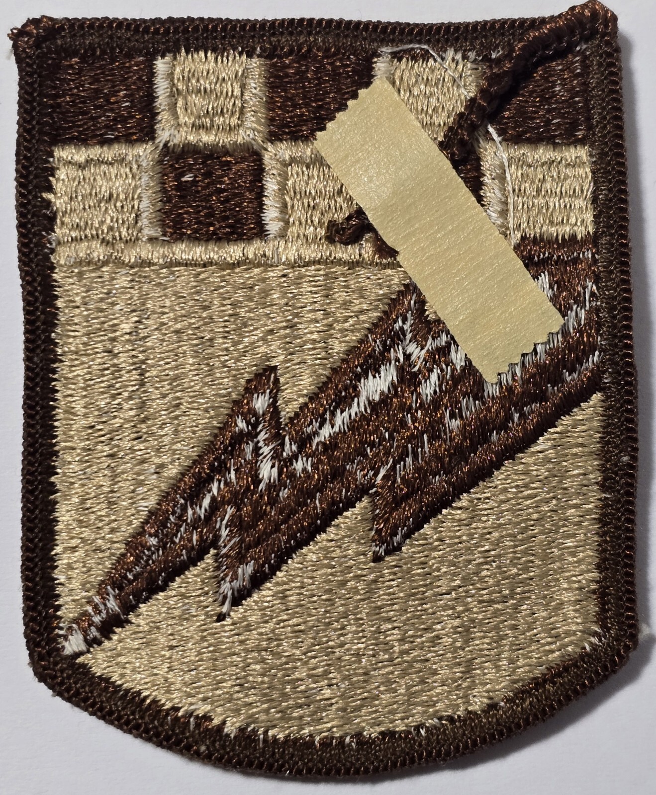 525th Military Intelligence Brigade embroidered patch US Army DESERT MILITARY