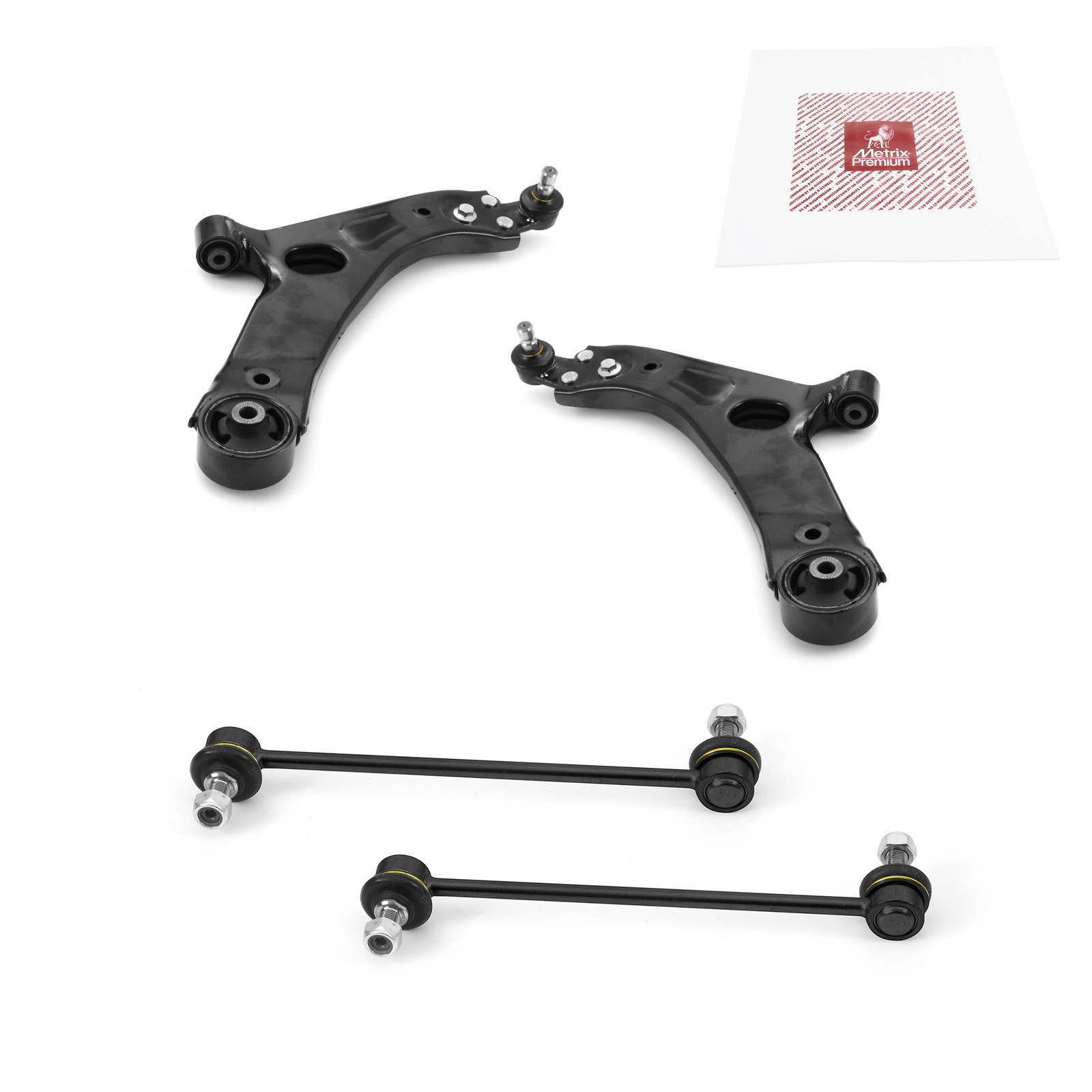 Front Lower Control Arm & Sway Bar Link for 2011-2013 Kia Sportage Tucson