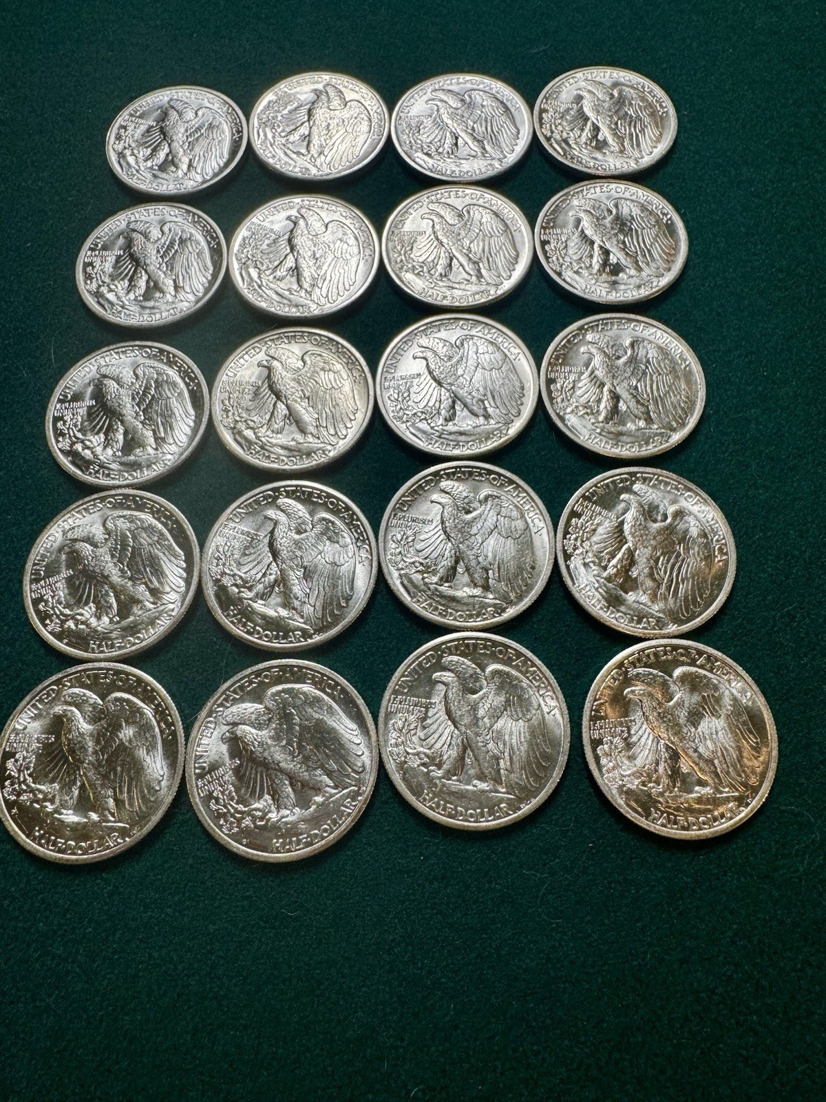 1944-D Walking Liberty Half Dollar Blazing Gem BU #4