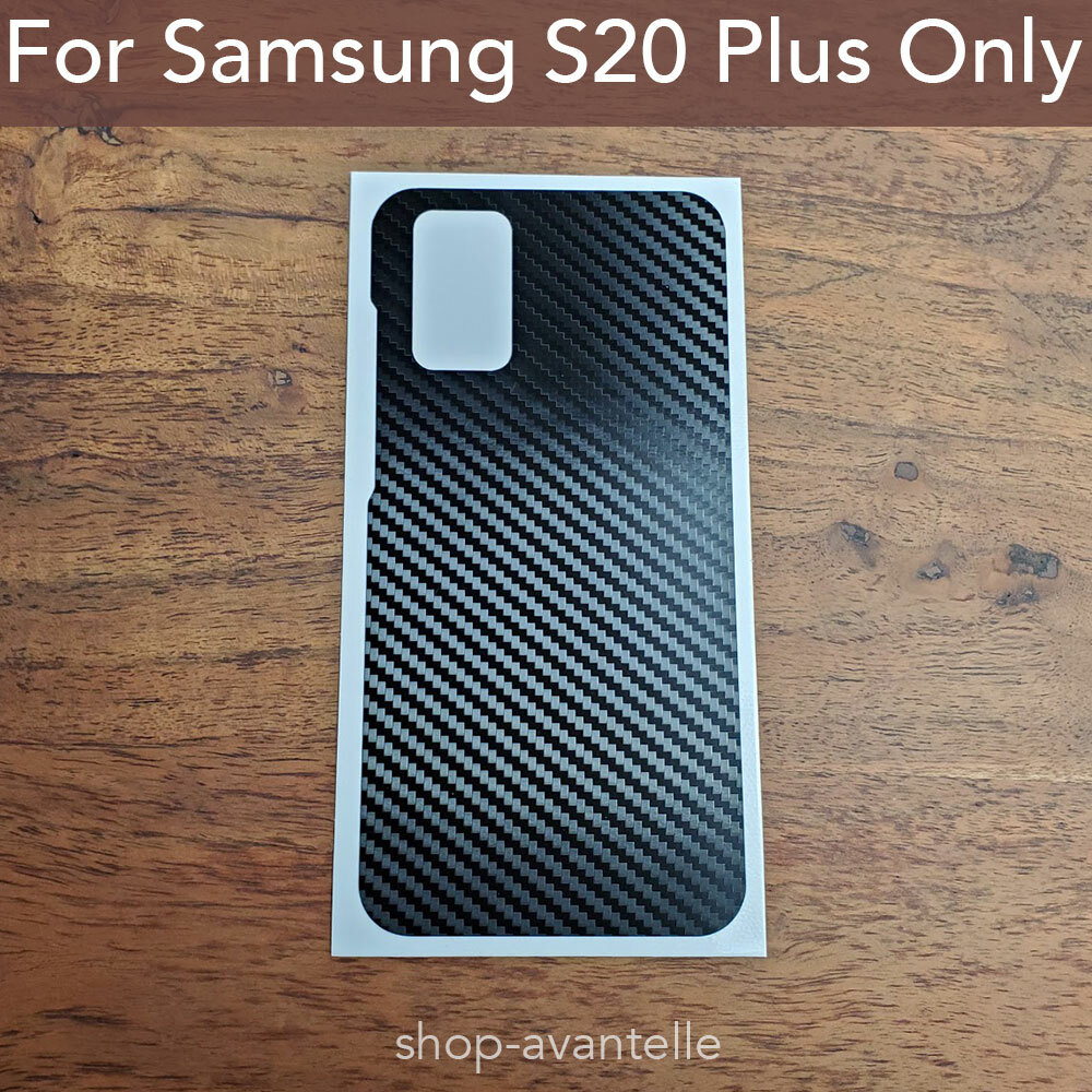 Samsung Galaxy S20 Plus decal sticker - Genuine 3M 2080 Vinyl Color options