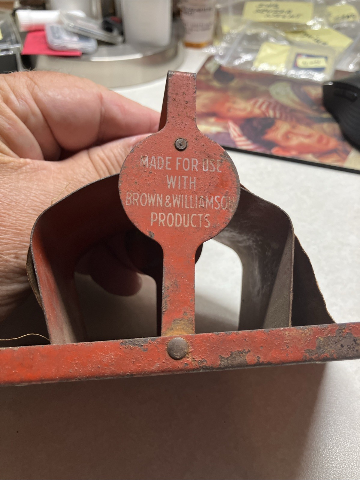 Vintage Brown and Williamson Cigarette Rolling Machine