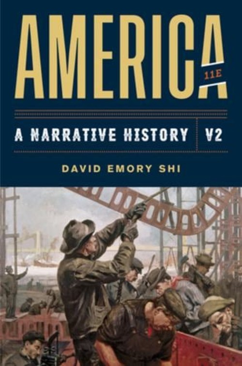 America: a Narrative History, 11th Edition Volume 2 Paperback Dav