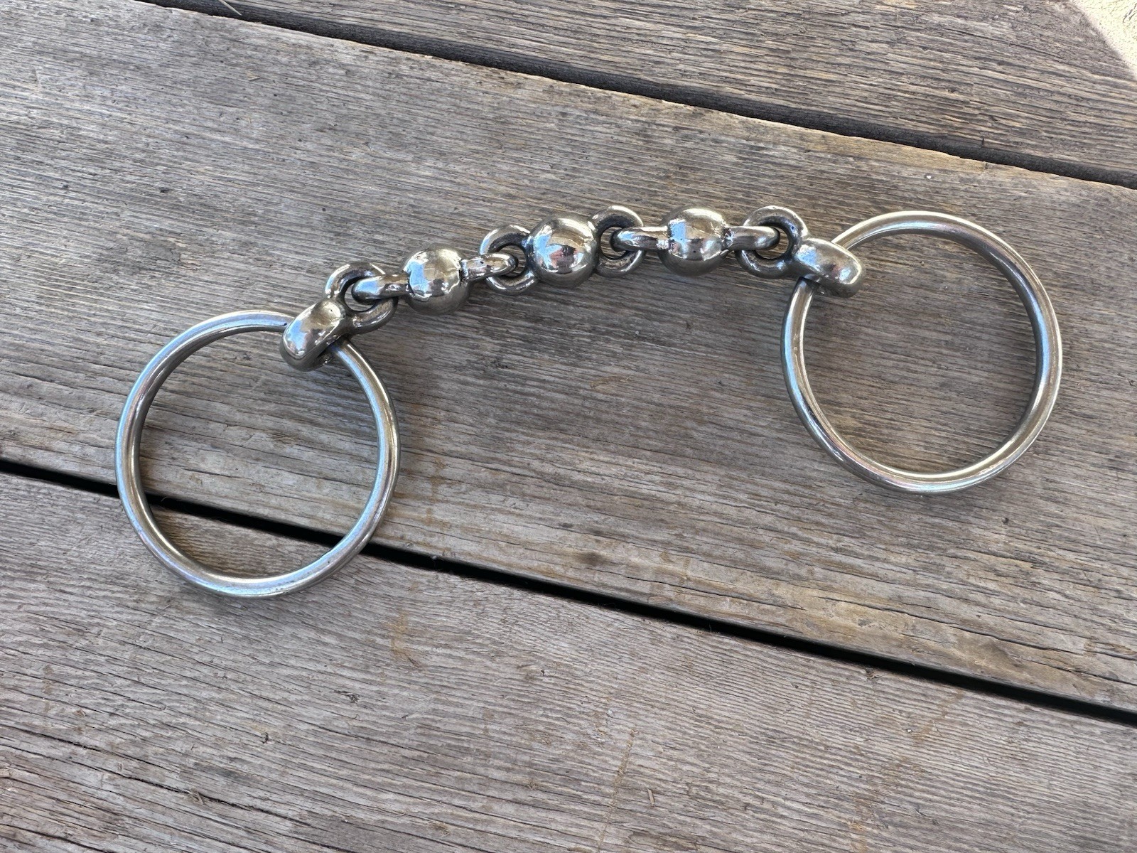 Horse Tack - 5” Waterford Loose Ring Snaffle Bit