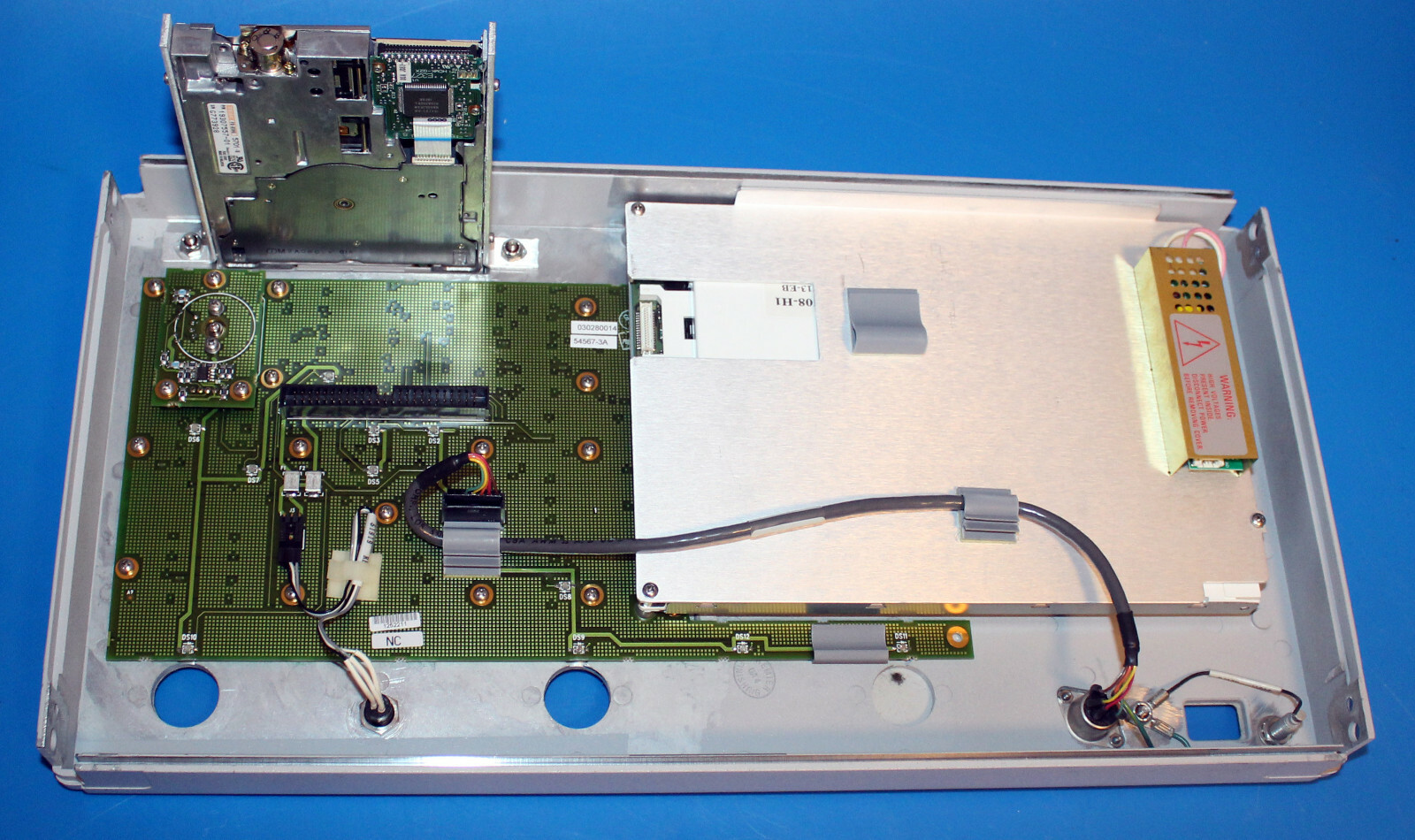 Anritsu MS4623B Network Analyzer Front Panel With Display & Keys Diskette Drive